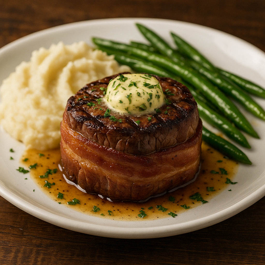 BACON-WRAPPED FILET MIGNON