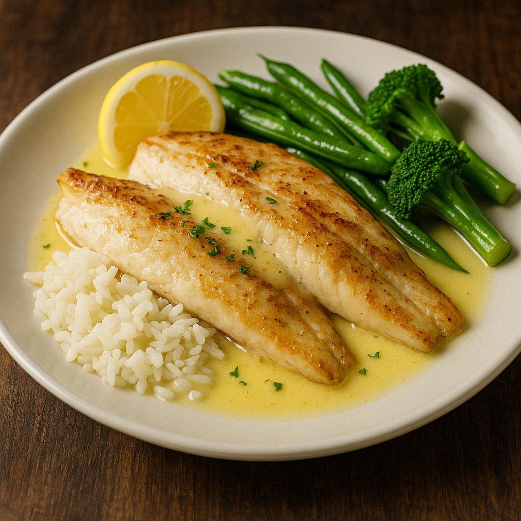 BROILED MN WALLEYE
