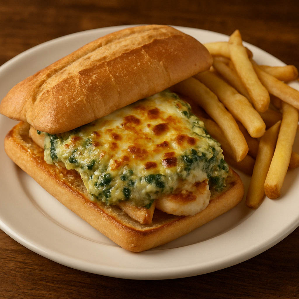 CHICKEN ARTICHOKE & SPINACH
