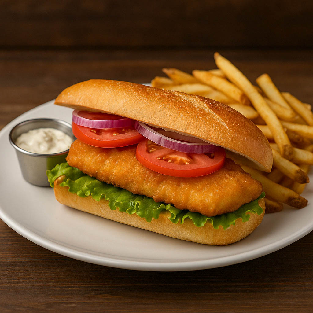 WALLEYE SANDWICH